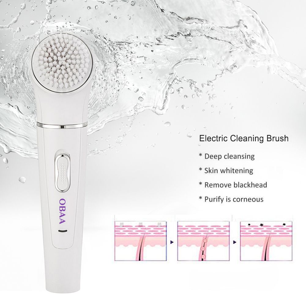 5 in 1 Ultimate Beauty Kit: Epilator, Facial Cleansing Brush, Body Hair Removal, Bikini Trimmer and Eyebrow Razor SHOP OBAA 